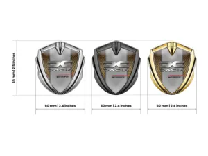 Dacia Insignias de Logo Coche Diseño Max Logo Metal Robusto